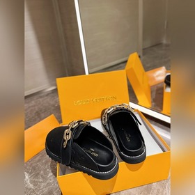 LV высококачественные ранневесенние тапочки для пар, оригинал при