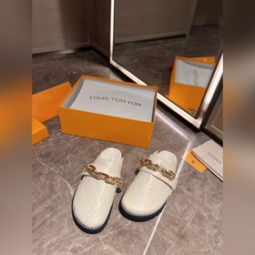 LV высококачественные ранневесенние тапочки для пар, оригинал при