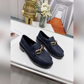 LV Louis Vuitton новые лодочки с кожаной цепочкой, материал： кожа