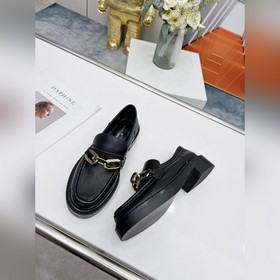 LV Louis Vuitton новые лодочные туфли с кожаной цепочкой, материа