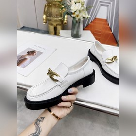LV Louis Vuitton новые лодочные туфли с кожаной цепочкой, материа