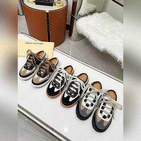 Новейшая популярная модель LV Спортивные кроссовки Lous с открыты