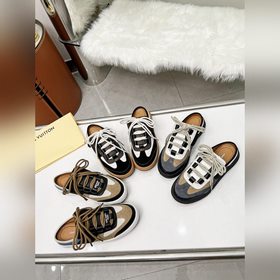 Новейшая популярная модель LV Спортивные кроссовки Lous с открыты