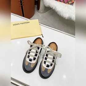Новейшая популярная модель LV Спортивные кроссовки Lous с открыты