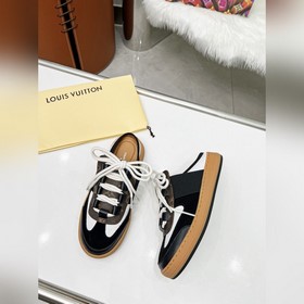 Новейшая популярная модель LV Спортивные кроссовки Lous с открыты
