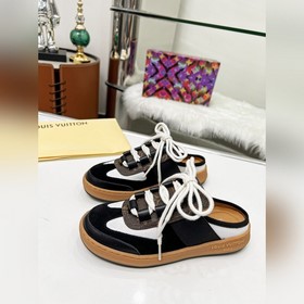 Новейшая популярная модель LV Спортивные кроссовки Lous с открыты