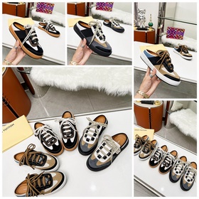 Новейшая популярная модель LV Спортивные кроссовки Lous с открыты