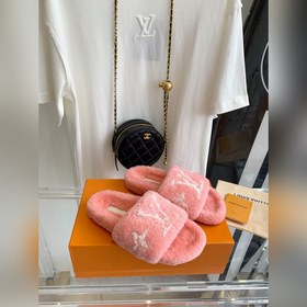 LV 2023 обновленная версия осенне-зимних шерстяных тапочек. Весь 