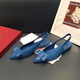 Salvatore Ferragamo Viva 2.0 Туфли на каблуке с открытым носком и