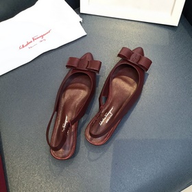 Salvatore Ferragamo Viva 2.0 Туфли на каблуке с открытым носком и