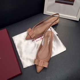 Salvatore Ferragamo Viva 2.0 Туфли на каблуке с открытым носком и