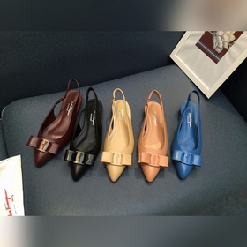 Salvatore Ferragamo Viva 2.0 Туфли на каблуке с открытым носком и