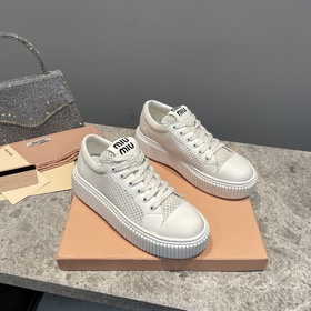 Miumiu 2023 весна-лето новинки туфли на толстой подошве Верх： ове