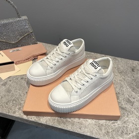 Miumiu 2023 весна-лето новинки туфли на толстой подошве Верх： ове
