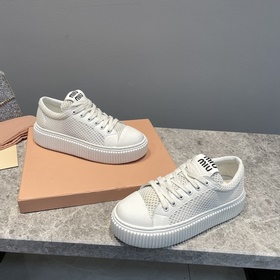 Miumiu 2023 весна-лето новинки туфли на толстой подошве Верх： ове
