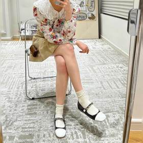 MiuMiu лакированные балетки на плоской подошве | Высочайшее качес
