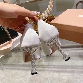 Новые весенние туфли Miu, модный аксессуар, популярный элемент мо