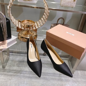 Новые весенние туфли Miu, модный аксессуар, популярный элемент мо