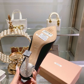 Новые весенние туфли Miu, модный аксессуар, популярный элемент мо