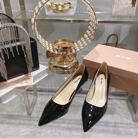 Новые весенние туфли Miu, модный аксессуар, популярный элемент мо