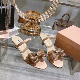 Обновленная модель miumiu весна-лето 2023. Эти сандалии действите