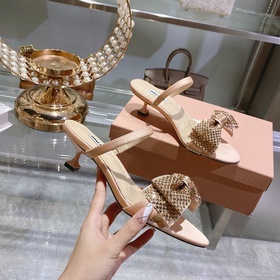 Обновленная модель miumiu весна-лето 2023. Эти сандалии действите