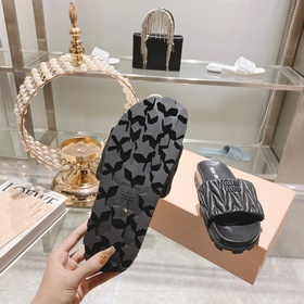 Miu*Miu 2023 весенне-летняя коллекция модных тапочек 1：1, мгновен