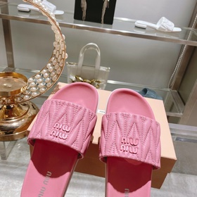 Miu*Miu 2023 весенне-летняя коллекция модных тапочек 1：1, мгновен