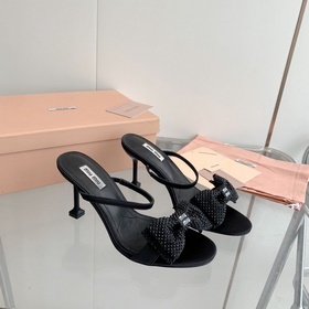 Модные сандалии miumiu весна-лето 2023 года из высококачественног