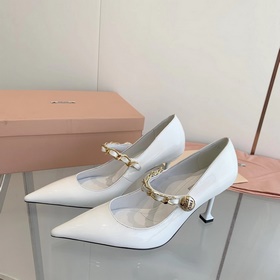 Модные туфли miumiu ранней весны 2023 года, туфли с заостренным н