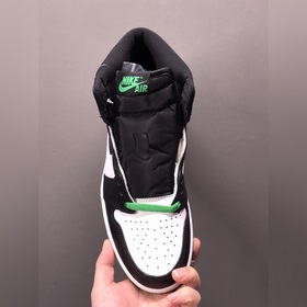 Air Jordan 1 High OG Lucky Green AJ1 Джо 1 Кельты Черно-зеленый D