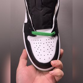 Air Jordan 1 High OG Lucky Green AJ1 Джо 1 Кельты Черно-зеленый D