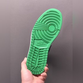 Air Jordan 1 High OG Lucky Green AJ1 Джо 1 Кельты Черно-зеленый D