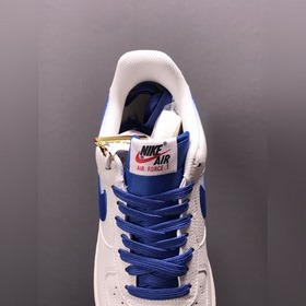 Nk Air Force 107 Low Cream Blue Air Force One низкие кроссовки NN