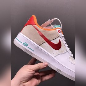 Nk Air Force 107 Low Военные кроссовки FD4205-161 Размеры 36 36,5