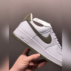 Nk Air Force 107 Low Moon Green, холщовая обувь Air Force One для