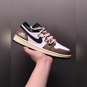 Air Jordan 1 Low AJ1 Джо 1, кастомная версия, стиль Vibe, спортив