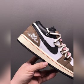 Air Jordan 1 Low AJ1 Джо 1, кастомная версия, стиль Vibe, спортив