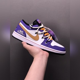 Air Jordan 1 Low AJ1 Джо 1, индивидуальная версия, стиль Vibe, сп