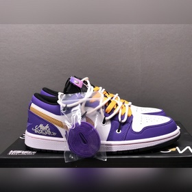 Air Jordan 1 Low AJ1 Джо 1, индивидуальная версия, стиль Vibe, сп