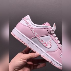 Nk Dunk Low Pink Paisley Розовый SB Низкие кроссовки для спорта и