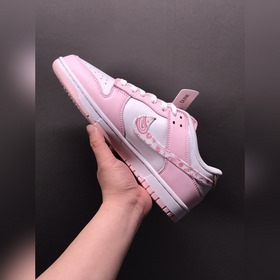 Nk Dunk Low Pink Paisley Розовый SB Низкие кроссовки для спорта и