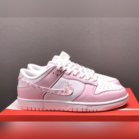 Nk Dunk Low Pink Paisley Розовый SB Низкие кроссовки для спорта и