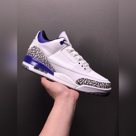 Air Jordan 3 Pine Green AJ3 Джо 3 Злодей Фиолетовый CT8532-105 Ра