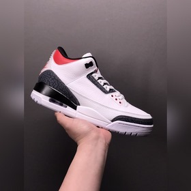 Air Jordan 3 SE DNM Fire Red AJ3 Джо 3 Огненно-красный Джинсовый