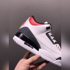Air Jordan 3 SE DNM Fire Red AJ3 Джо 3 Огненно-красный Джинсовый 