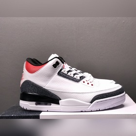 Air Jordan 3 SE DNM Fire Red AJ3 Джо 3 Огненно-красный Джинсовый 