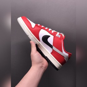 Nk Dunk Low SB University Red Бело-красные кроссовки для скейтбор