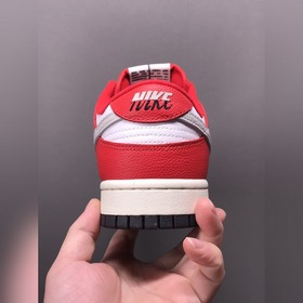 Nk Dunk Low SB University Red Бело-красные кроссовки для скейтбор