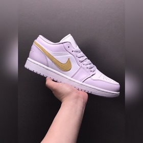 Air Jordan 1 Low Barely Grape AJ1 Джо 1 светло-фиолетовые низкие
